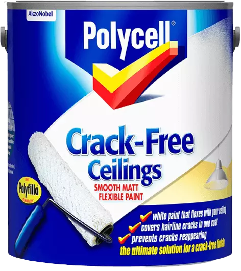 Polycell Crack-Free Ceilings Smooth Matt