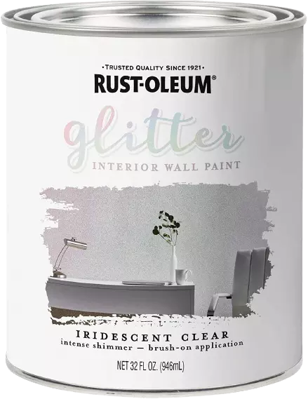 Rust-Oleum 323860 Glitter Interior Wall Paint
