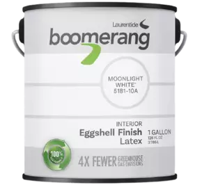 Boomerang Eco-Friendly Interior Paint, Eggshell Finish