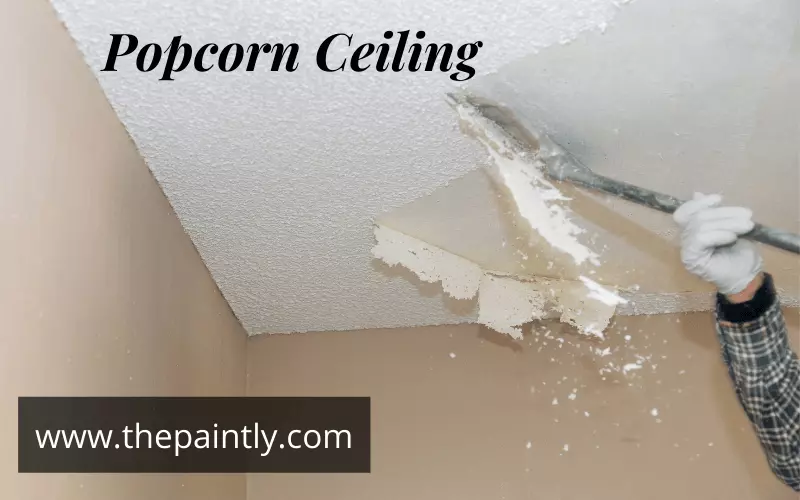 How to paint a popcorn ceiling