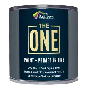 The ONE Paint Paint and Primer: Water Based House Paint with Primer for Wall, Ceiling, Bathroom, Kitchen,