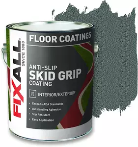 FIXALL Skid Grip Anti-Slip Paint, 100% Acrylic Skid-Resistant Textured Coating - F06565
