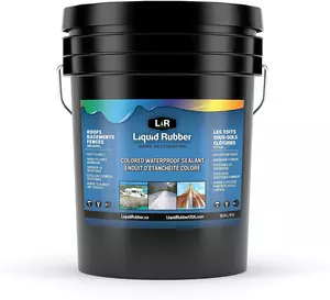 Liquid Rubber Color Waterproof Sealant - Multi-Surface Leak Repair Indoor and Outdoor Coating