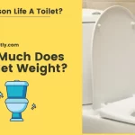 How much does a toilet weigh?