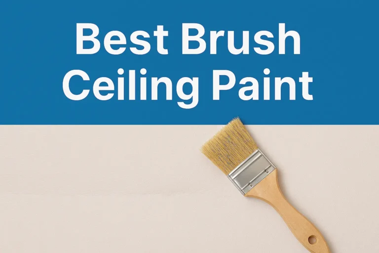 Best brush ceiling paint