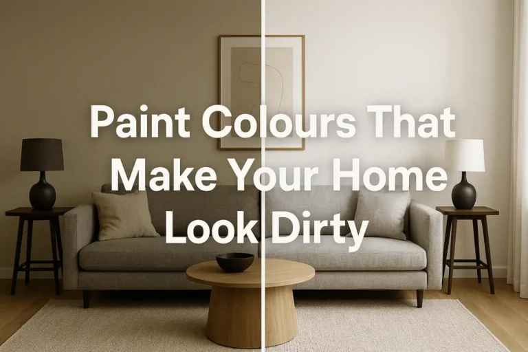 paint colour that make your home look dirty