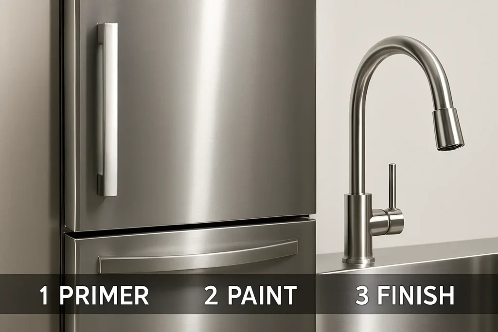 Prepping Stainless Steel for Paint