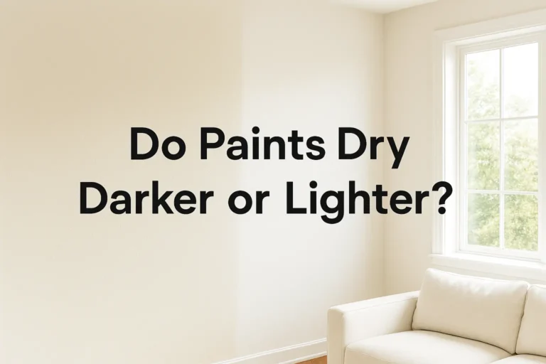 Do Paints Dry Darker or Lighter?
