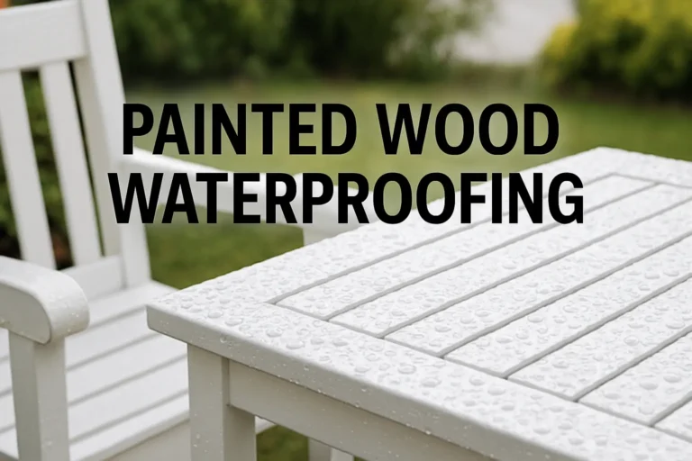 Painted Wood Waterproofing