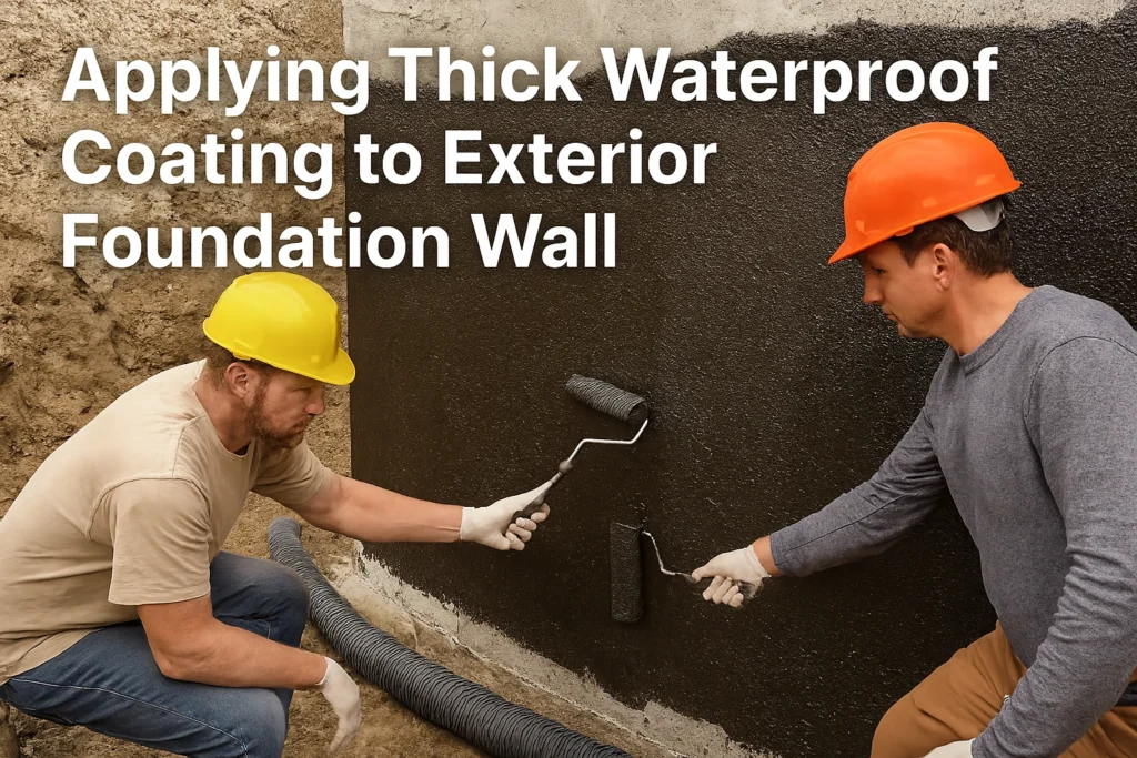 Exterior Foundation Waterproofing Products for Long-Term Protection