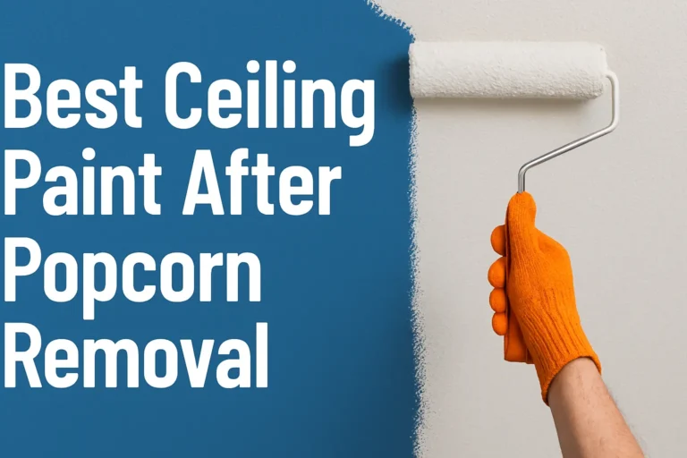 Best Ceiling Paint After Popcorn Removal