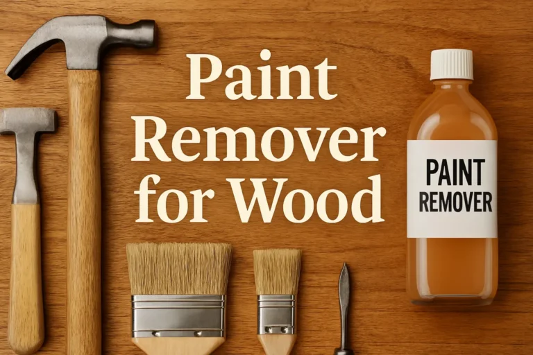 Paint Remover for Wood