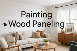 Painting Wood Paneling