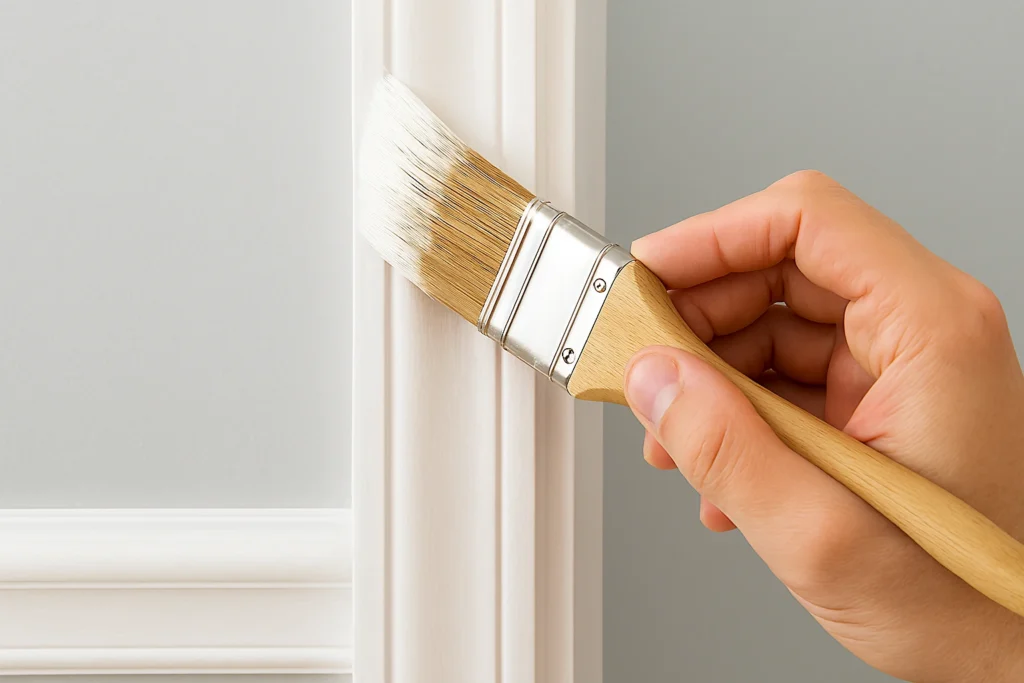 How to Paint Trim Professionally