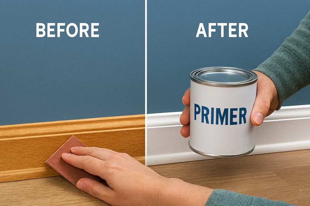 How to Repaint Trim the Right Way