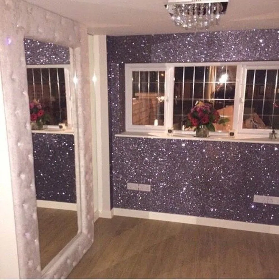 Glitter Paint Additive for Walls