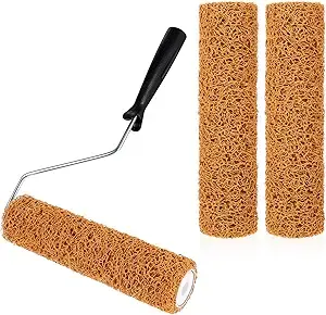 Pack 9-inch Textured Paint Roller Set