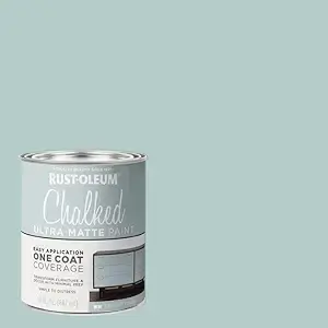 Rust-Oleum Chalked Ultra Matte Paint, Coastal Blue – 30 oz