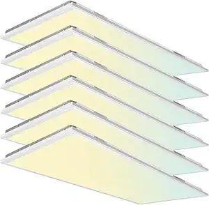 1) Hykolity 2×4 FT LED Flat Panel Troffer, back-lit, 0–10 V dimming, wattage and CCT selectable (1)