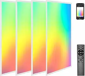 2×4 FT RGBW Multicolor Flat Panel Light (60W, 6,600 lm) (1)
