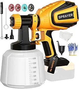 Anderlax Cordless Paint Sprayer for DEWALT 20 V