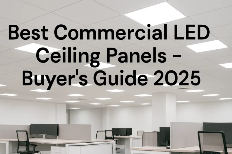 Best Commerical LED Ceiling Panels: A 2025 Buyer’s Guide With Real-World Picks