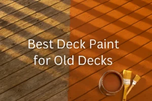 Best Deck Paint for Old Decks