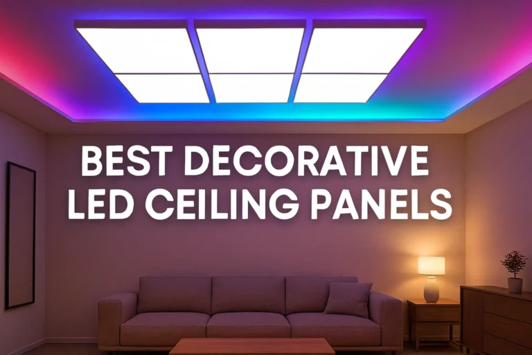 Best Decorative LED Ceiling Panels