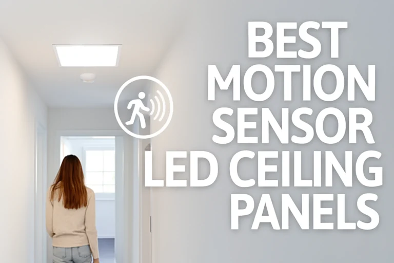 Best Motion Sensor LED Ceiling Panels