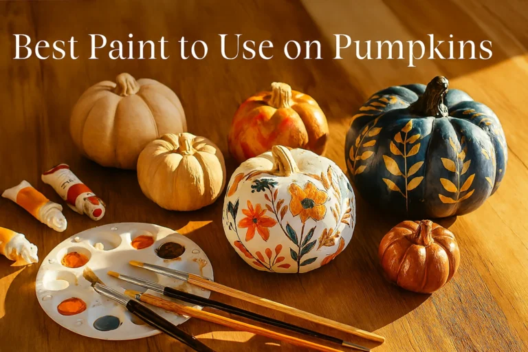 Best Paint to Use on Pumpkins