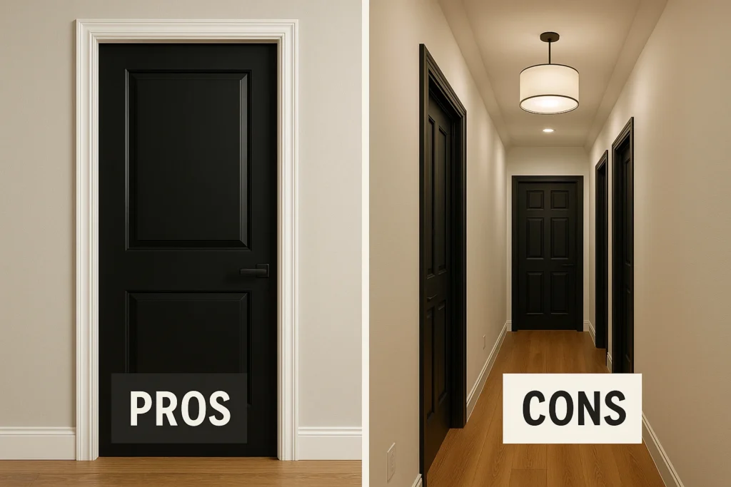 Black Interior Doors Pros and Cons