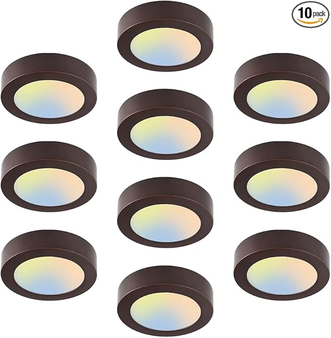 Budget 7-Inch Flush Mount LED Round Panel