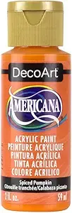 DecoArt Americana Acrylic Paint, Spiced Pumpkin (1)