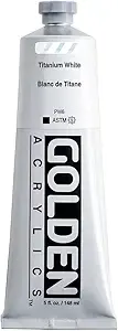 Golden Heavy Body Titanium White 5 oz (1)