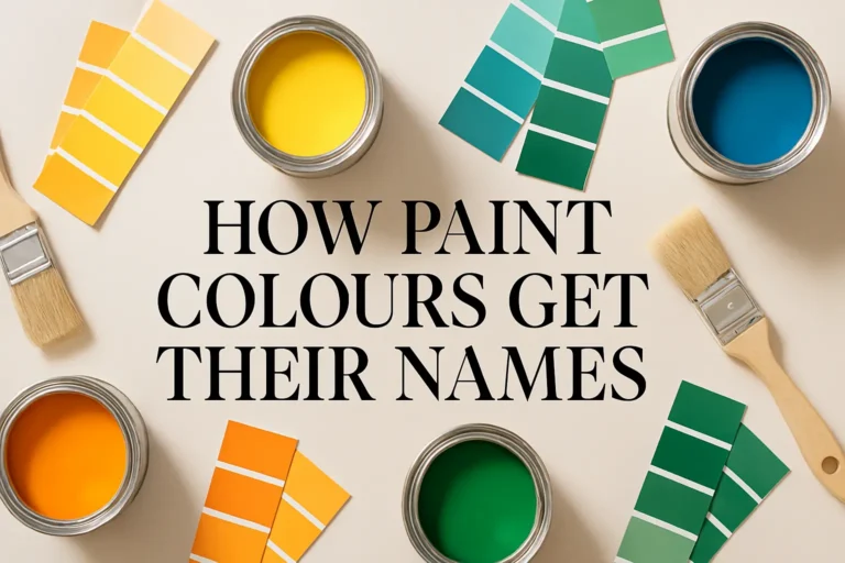 How Paint Colours Get Their Names