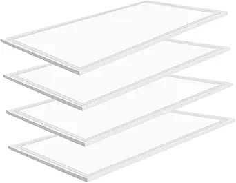 LifSunLit 2x4 LED Flat Panel Light – Drop Ceiling 7800 Lumens (1)