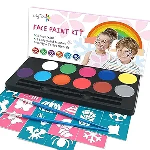 Maydear 12-Color Washable Paint Kit (1)