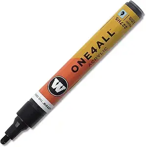 Molotow ONE4ALL Acrylic Paint Marker 4mm Signal Black (1)