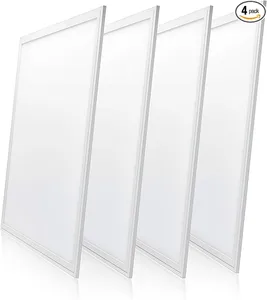 Parmida 2×2 Edge-Lit Panel, UL and DLC, dimmable