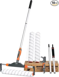 PinStone 10-Piece Large Paint Roller Kit