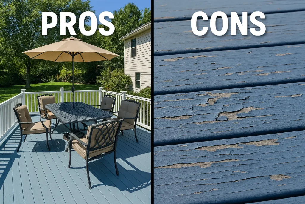 Pros and Cons of Painting Trex Decking 