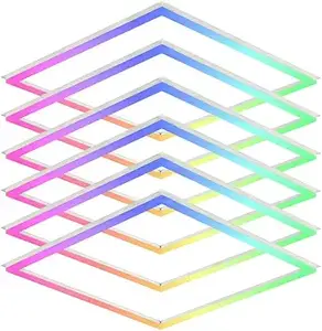 RGB Multicolor Edge-Lit 2×2 LED Panel (1)