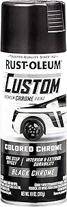 Rust-Oleum Automotive Custom Chrome Spray Paint (Black Chrome) (1)