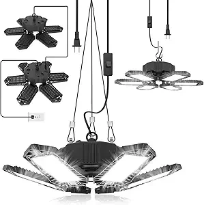 SEOBIOG 2-Pack Plug-In Garage Lights (1)