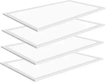 SEURON 2×4 ft 7800 lm LED Ceiling Panels (4 Pack) (1)