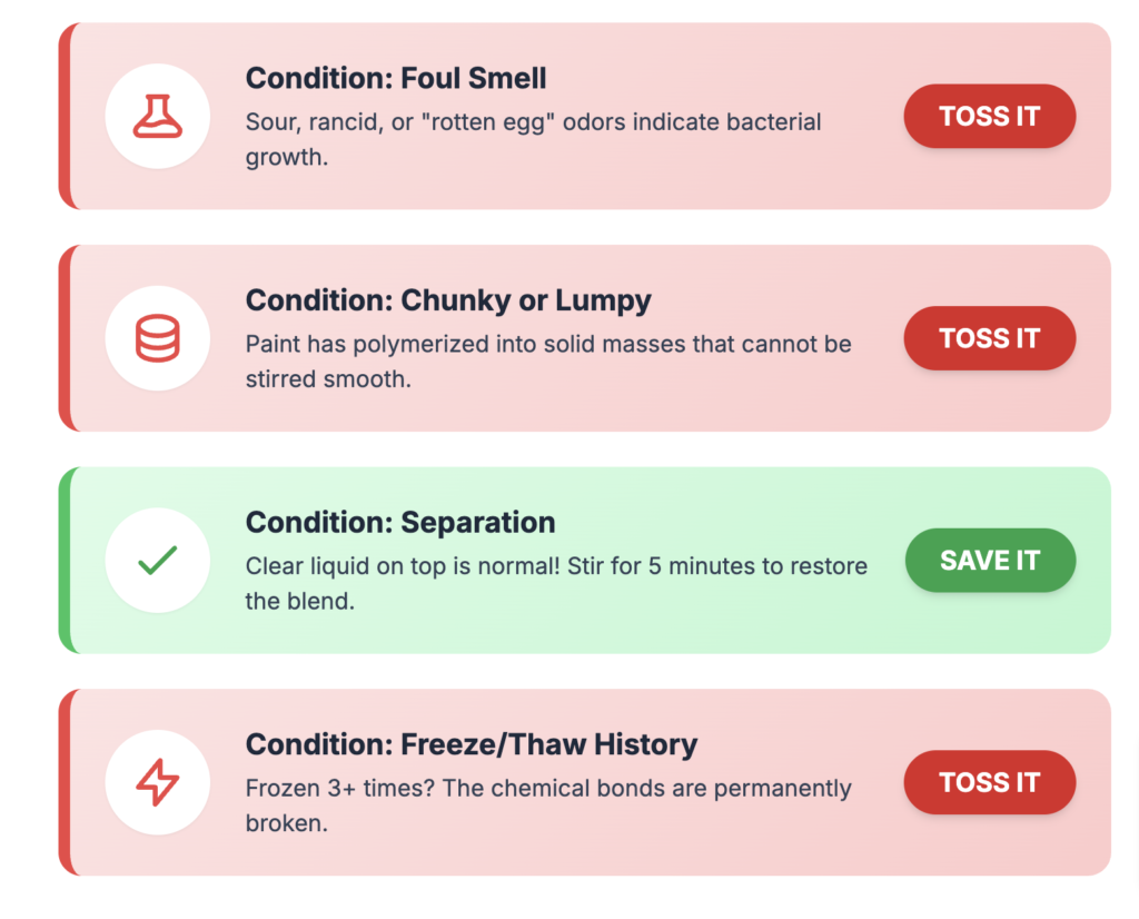 Waste or Save?" Decision Matrix