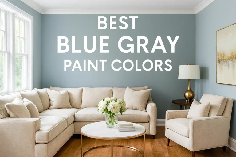 best blue gray paint colors