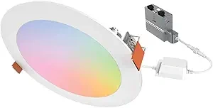 2. HALO HLB WiZ Pro Slim Canless Recessed Light (Best Smart Canless Lighting) (1)