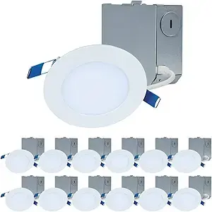 3. Halo HLB4069FS1EMWR 4-Inch Canless LED Downlight (1)