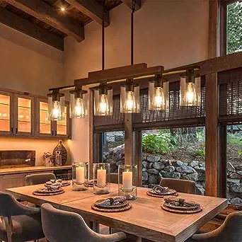 Affordable Rustic Chandelier for Dining Room (1)